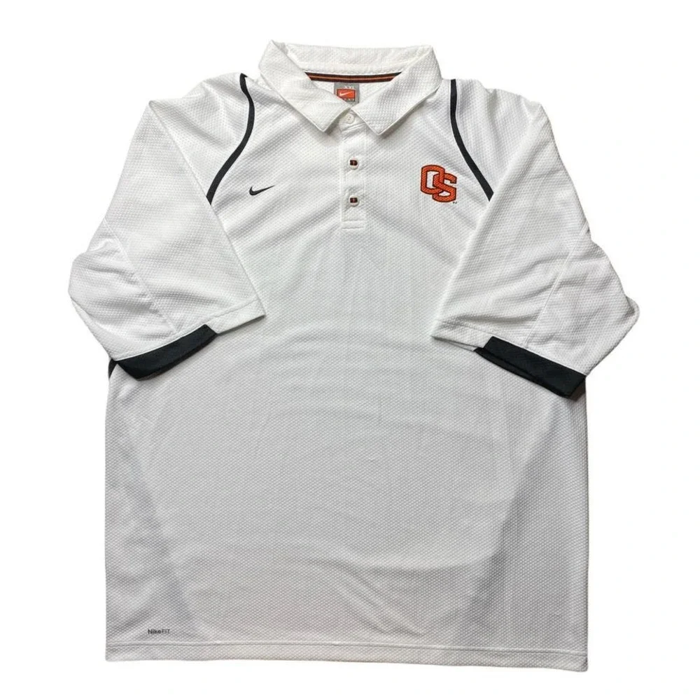 Vintage Nike Team OREGON ST BEAVERS polo shirt